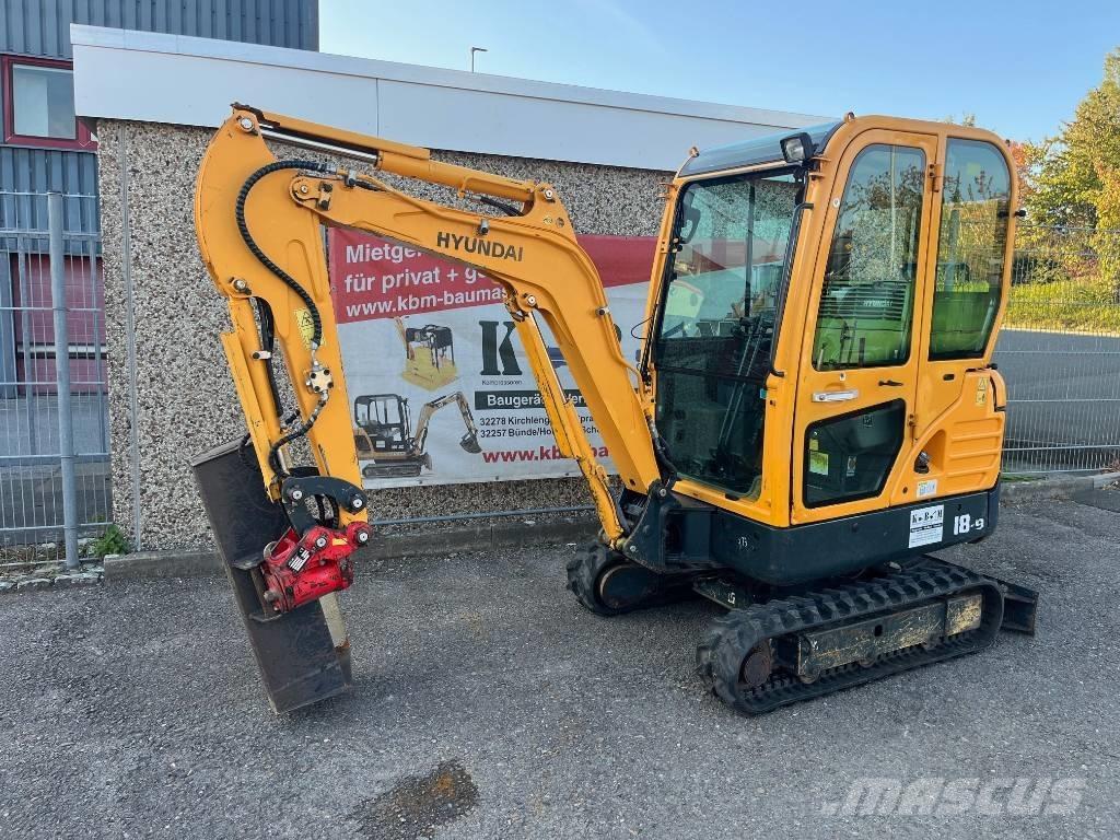 Hyundai R18-9 Minigravemaskiner