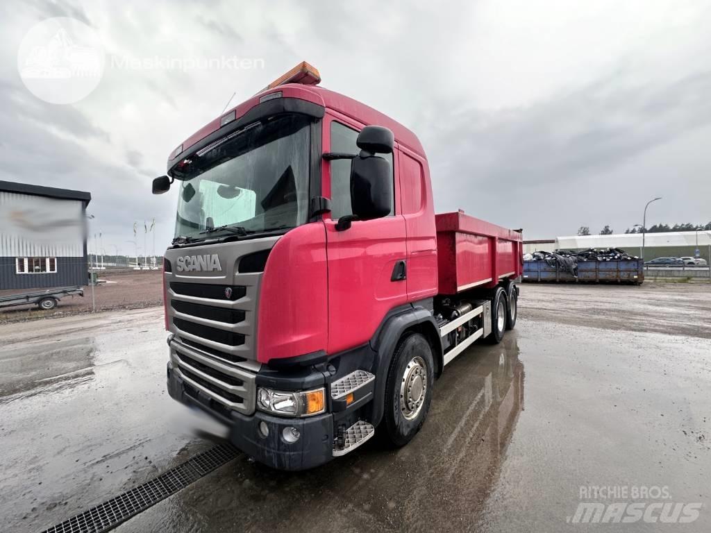 Scania G 490 Lastbiler med tip