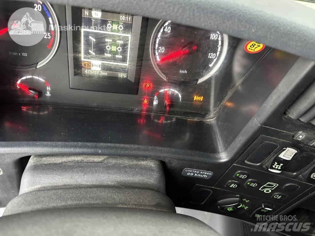Scania G 490 Lastbiler med tip