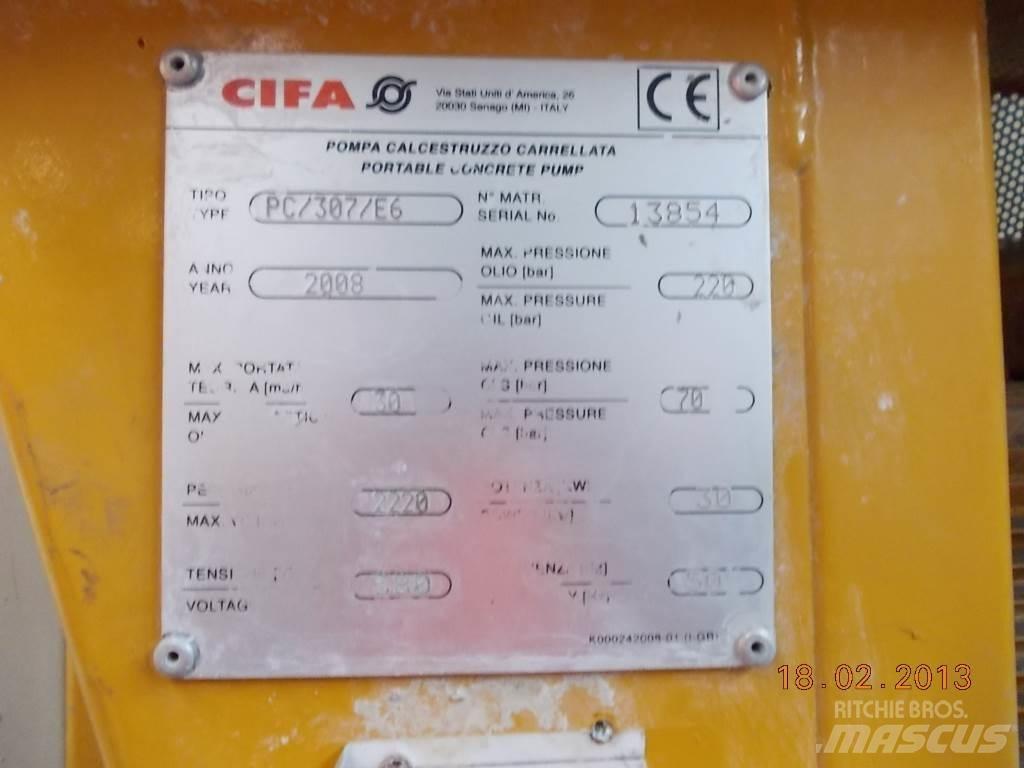 Cifa PC 307 E6 Betonpumper