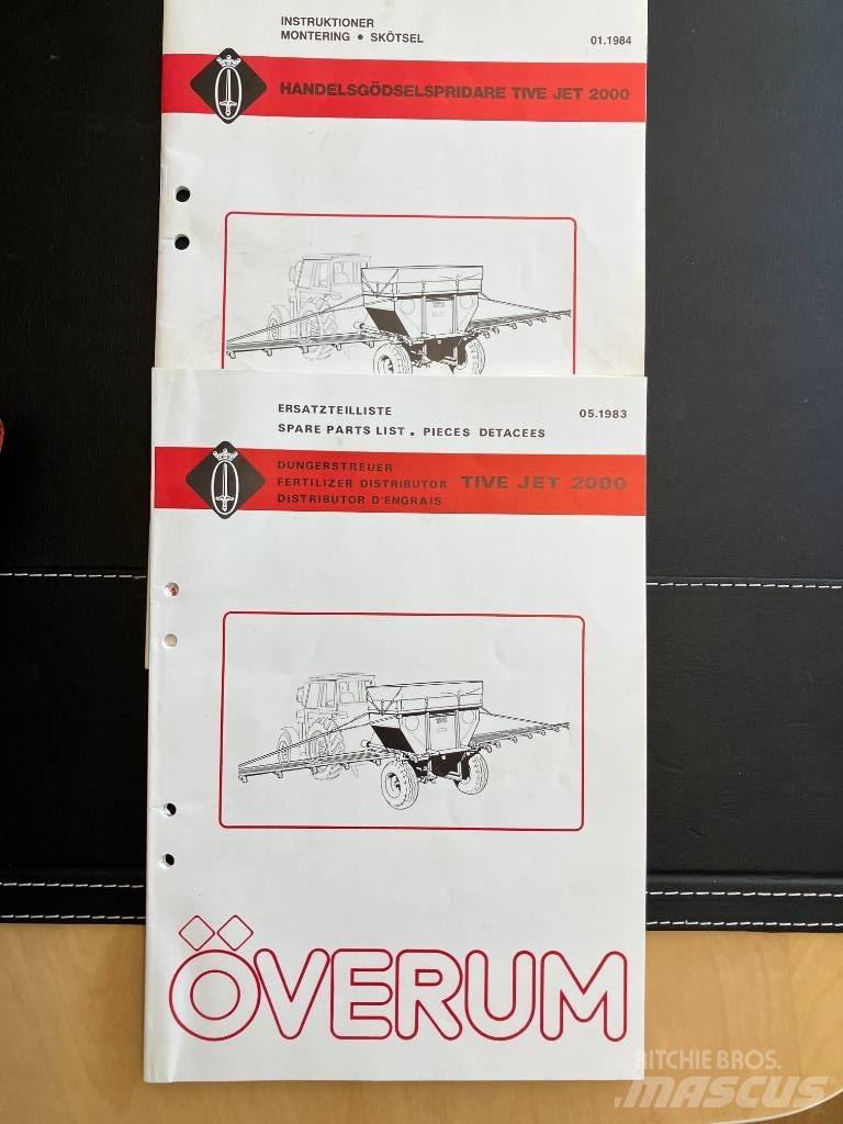 Överum Tive Jet 2000 Mineralspreder