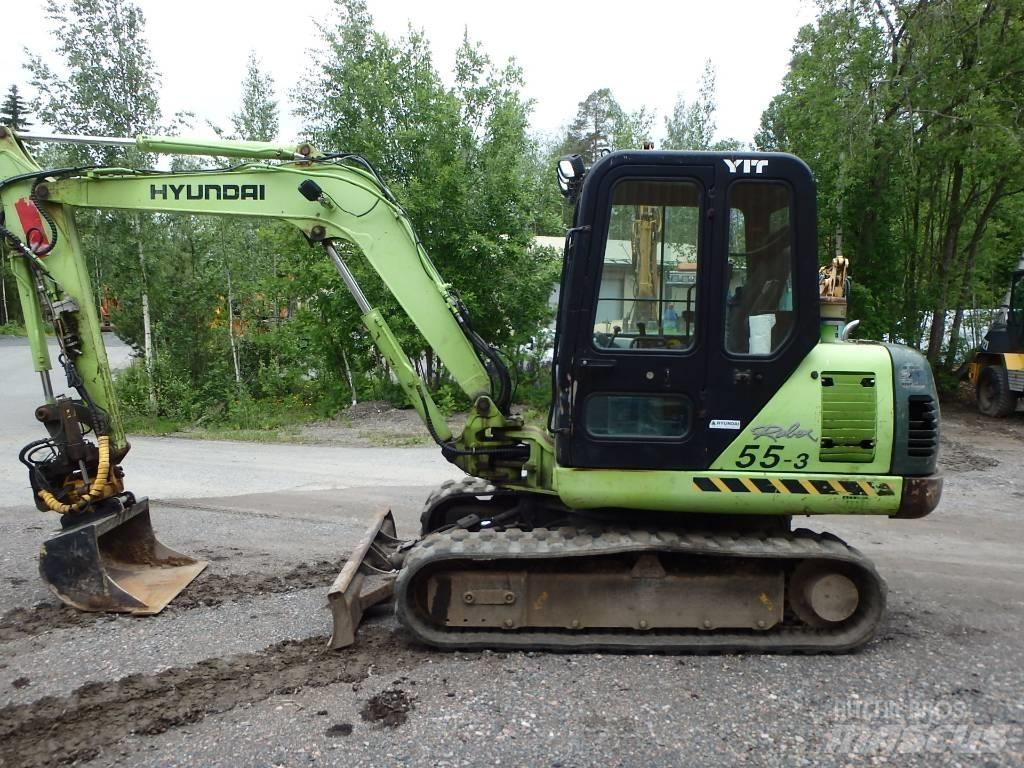 Hyundai Robex 55-3 Minigravemaskiner