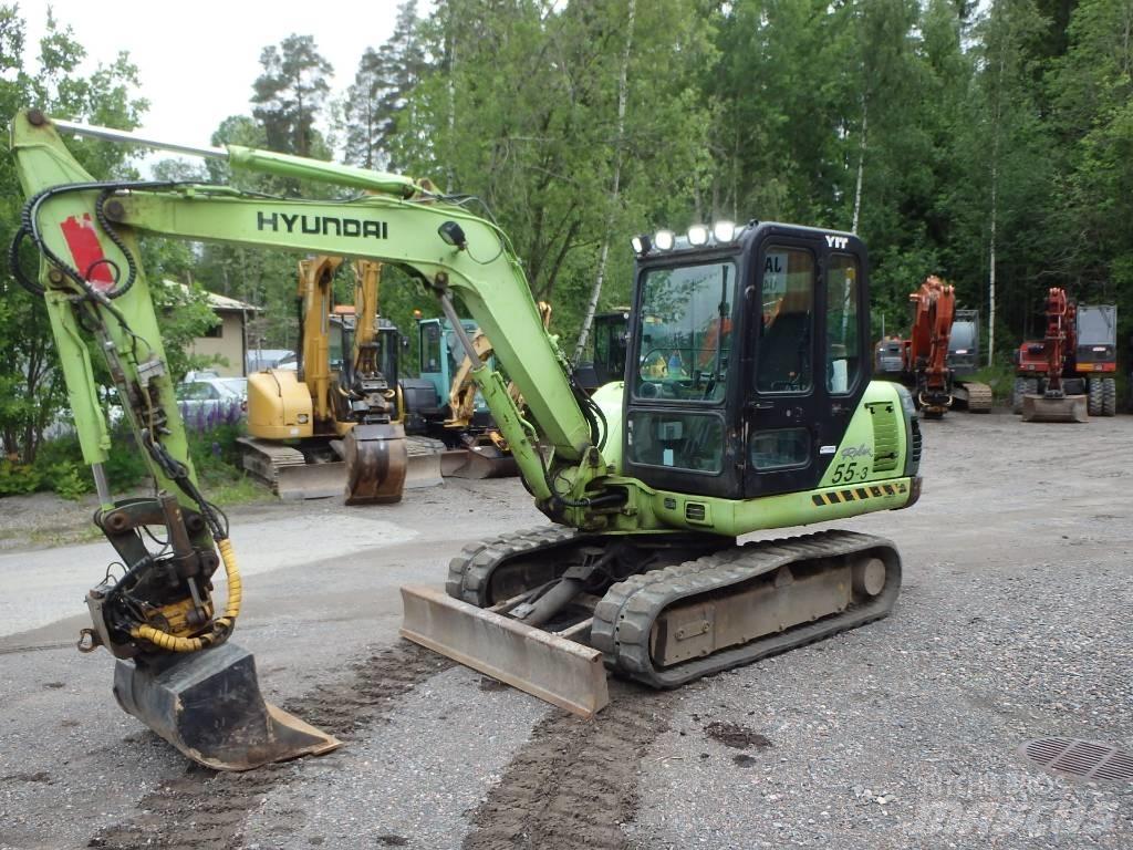 Hyundai Robex 55-3 Minigravemaskiner