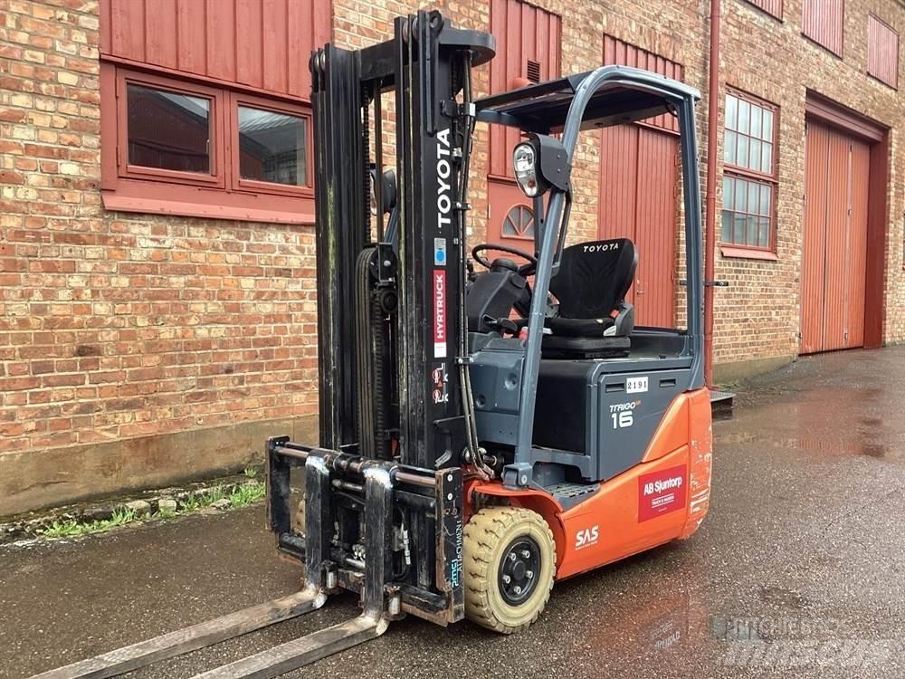 Toyota 8FBEK16T El gaffeltrucks