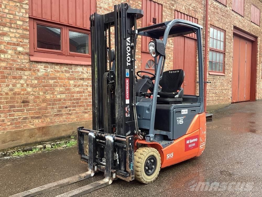 Toyota 8FBEK16T El gaffeltrucks