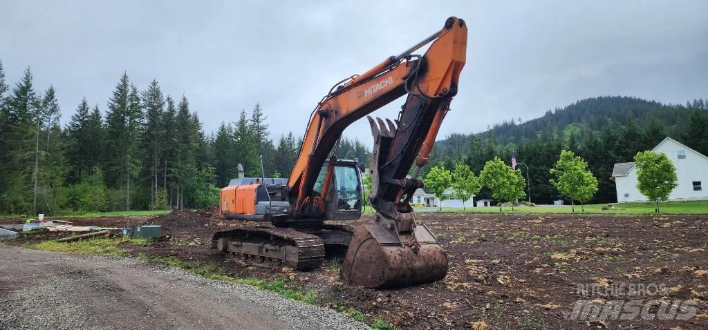 Hitachi 350LC Gravemaskiner på larvebånd