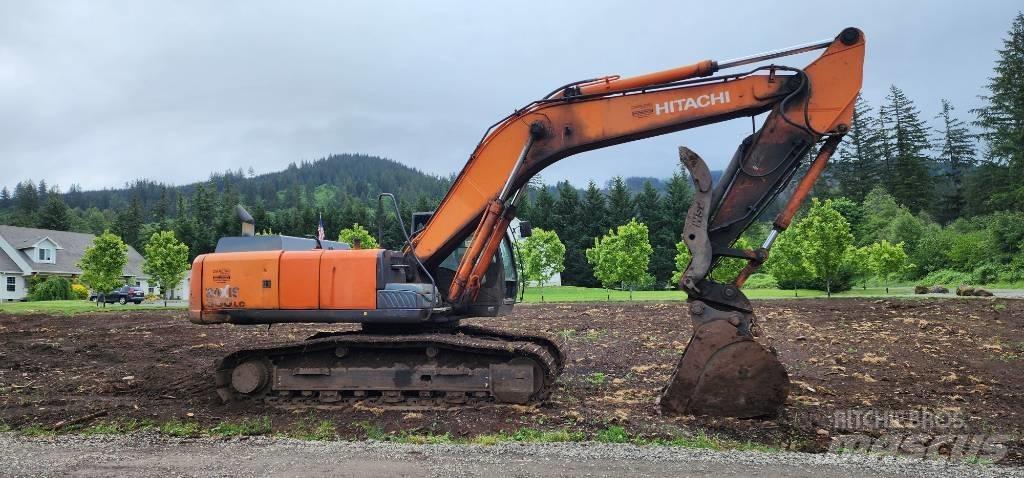Hitachi 350LC Gravemaskiner på larvebånd