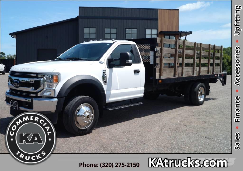 Ford F 550 XLT SD Lastbil med lad/Flatbed