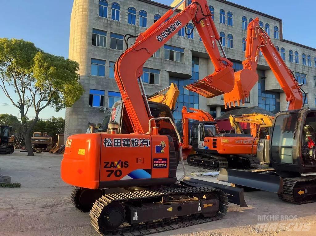 Hitachi ZX 70 Gravemaskiner på larvebånd