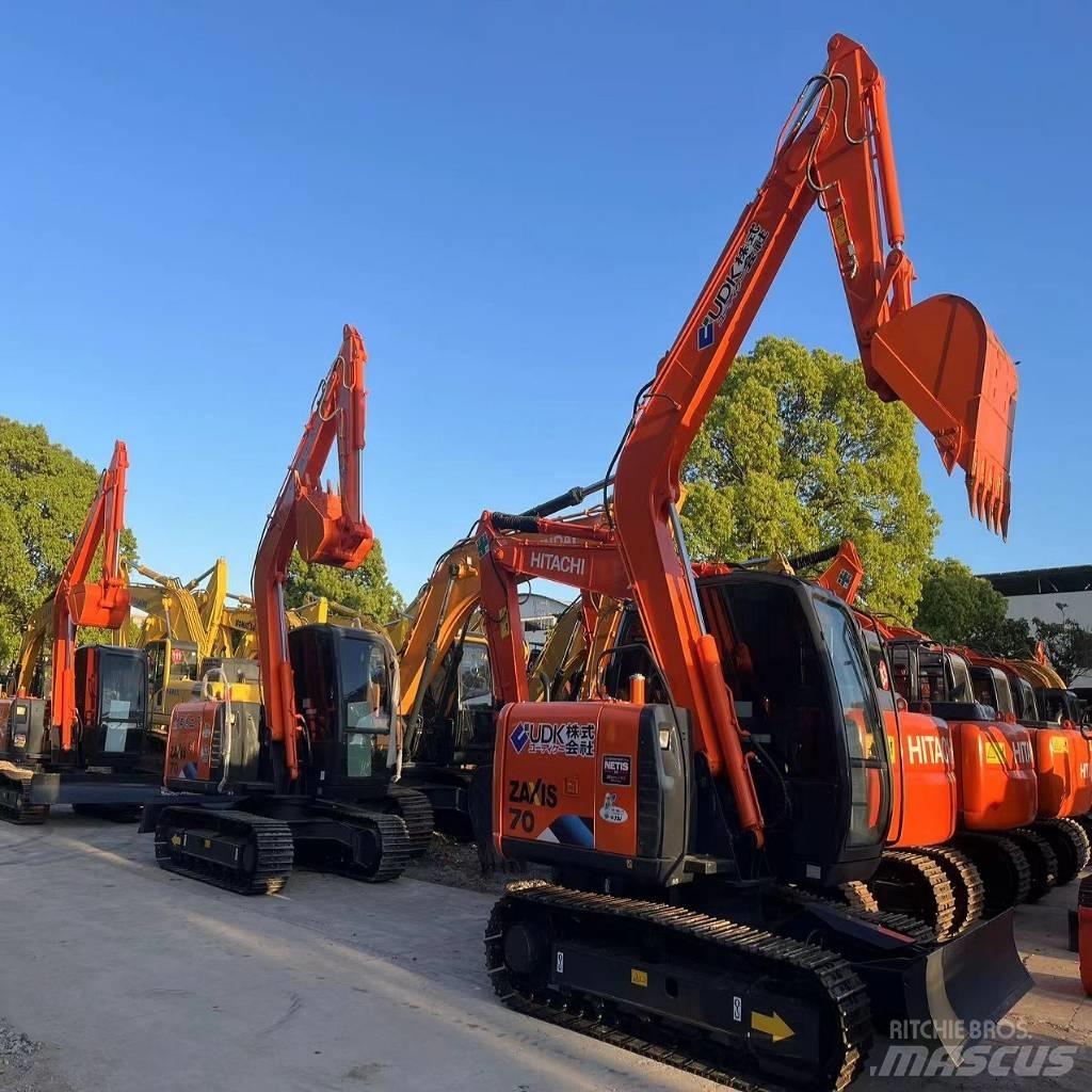 Hitachi ZX 70 Gravemaskiner på larvebånd