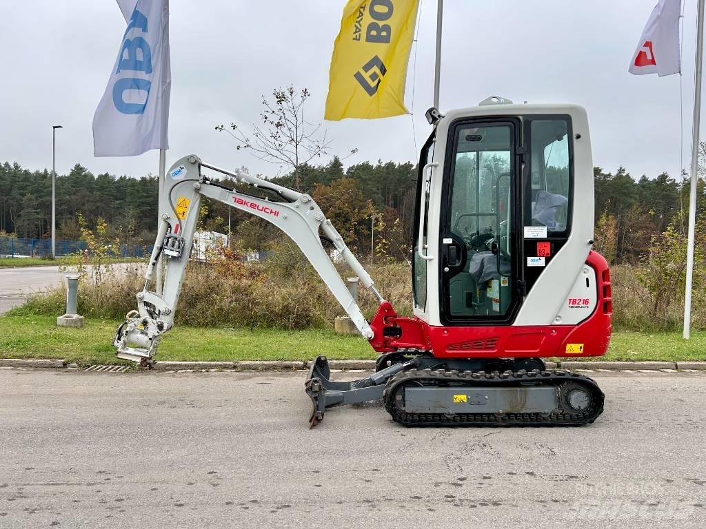 Takeuchi TB 216A V4 Minigravemaskiner