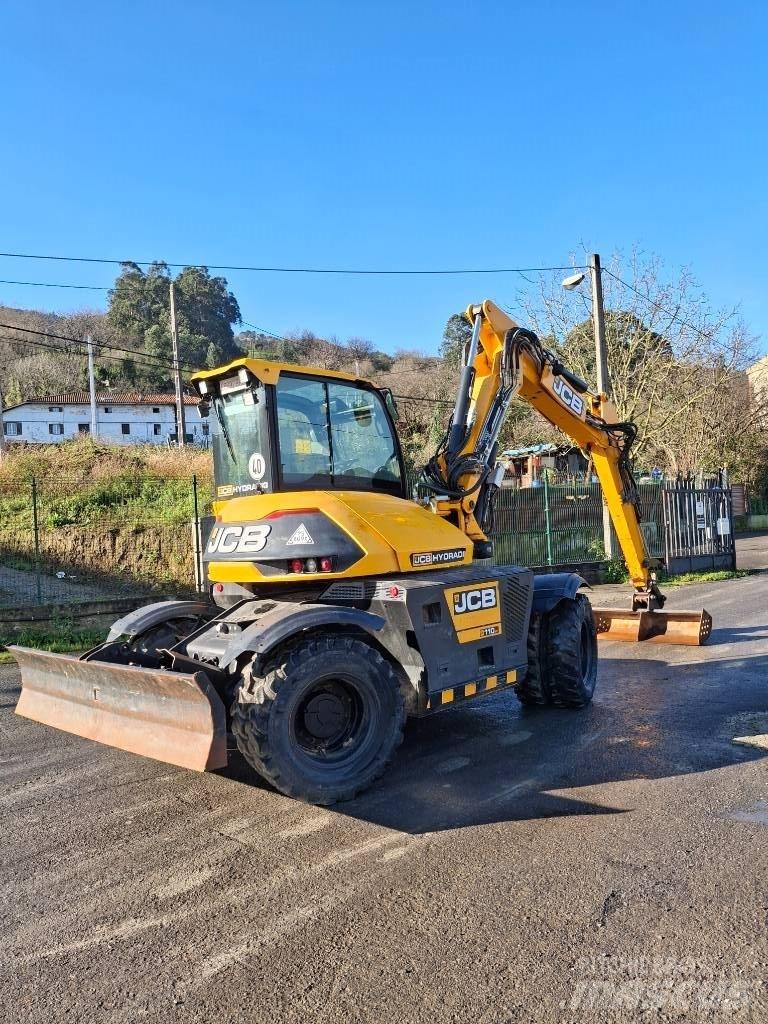 JCB Hydradig 110W Gravemaskiner på hjul