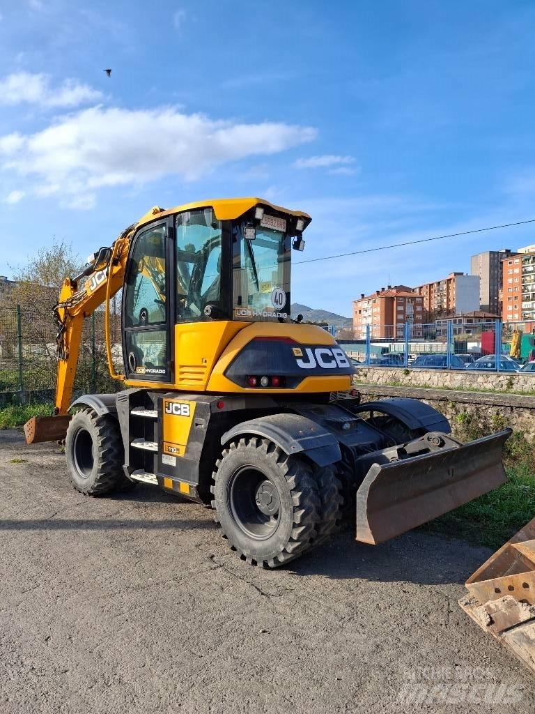 JCB Hydradig 110W Gravemaskiner på hjul