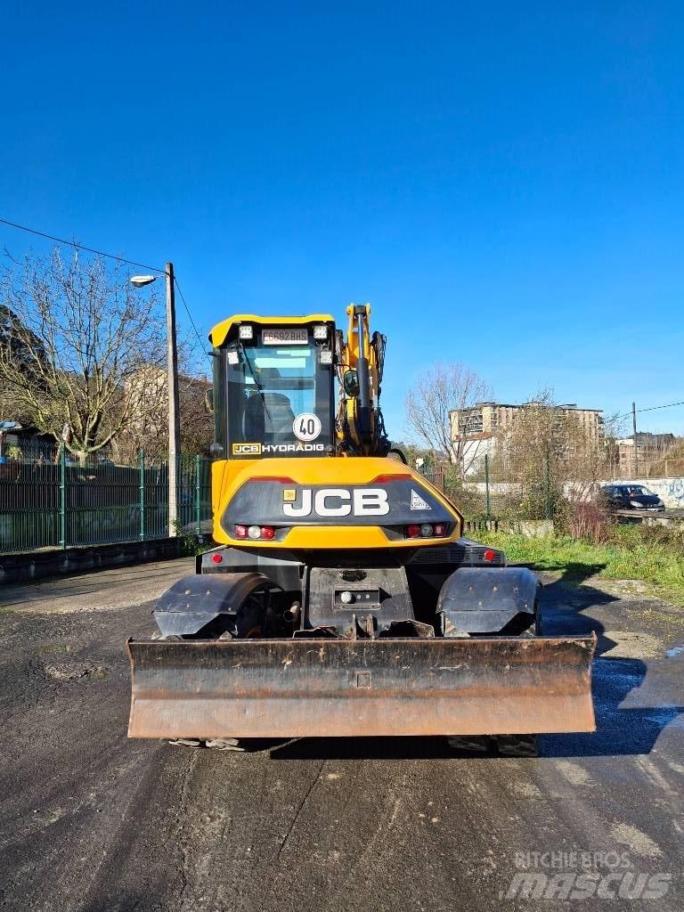 JCB Hydradig 110W Gravemaskiner på hjul