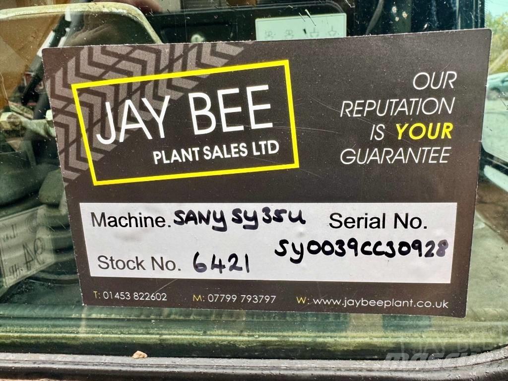 Sany SY 35 U Minigravemaskiner