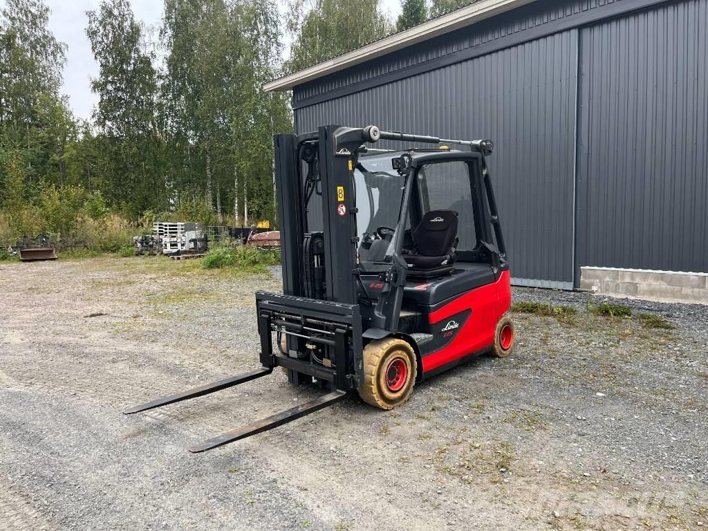 Linde E25L-01 El gaffeltrucks