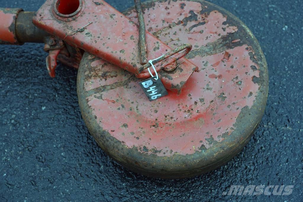  Stödhjul i stål Landbrug - Andet 