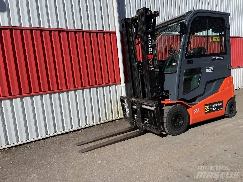 Toyota 8 FBMKT 25 El gaffeltrucks