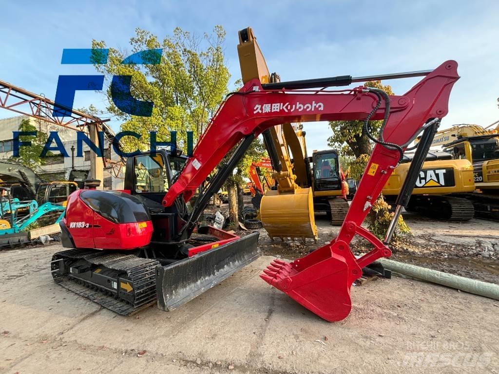 Kubota KX 183 Gravemaskiner på larvebånd