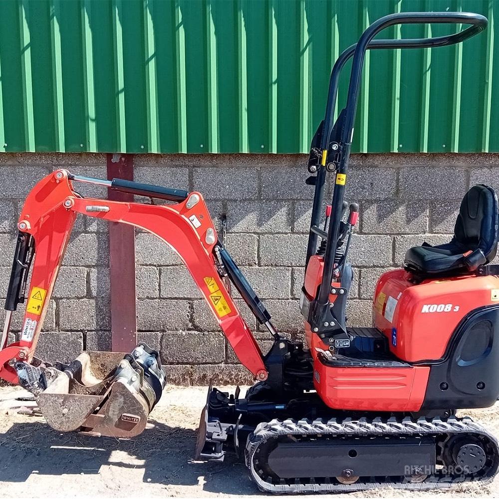 Kubota K008-3 Minigravemaskiner