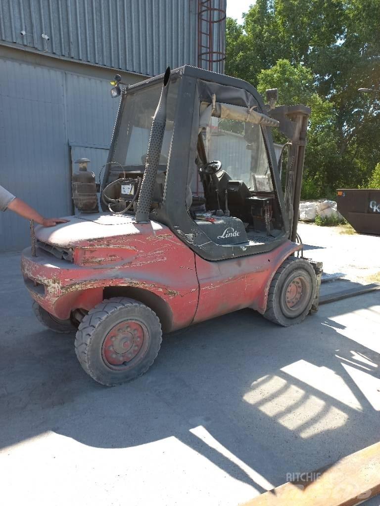Linde H 45 D 600 Diesel gaffeltrucks