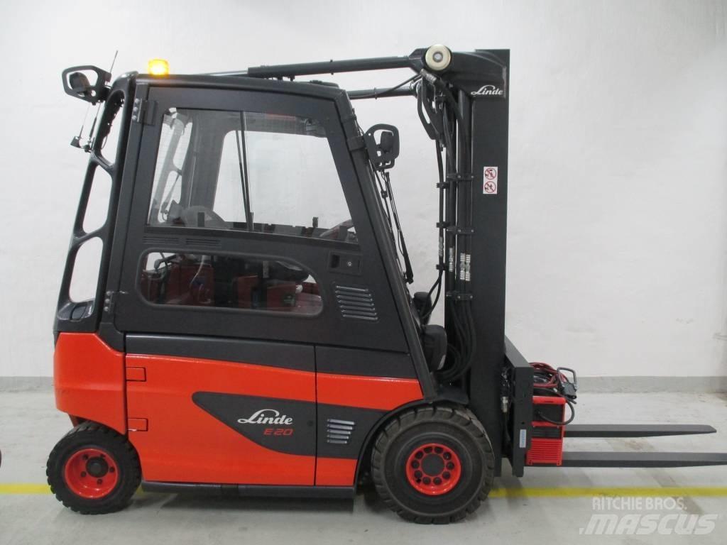 Linde E 20 El gaffeltrucks