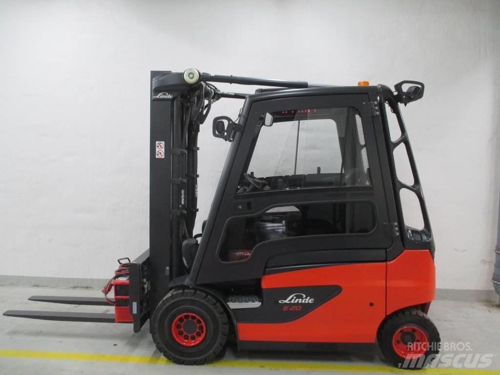 Linde E 20 El gaffeltrucks
