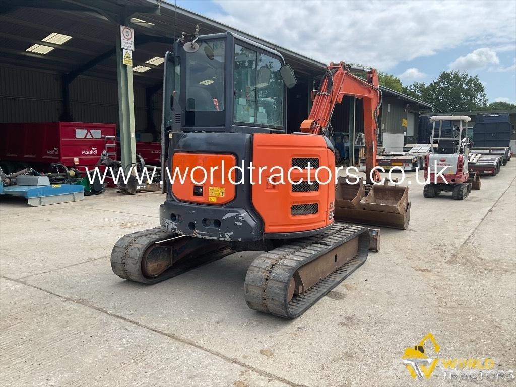 Hitachi Zaxis 55 U Midi-gravemaskiner 7t - 12t