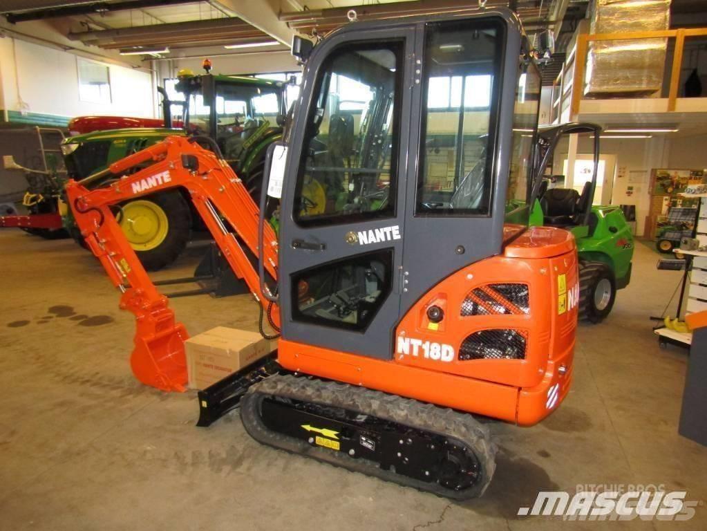 Nante NT 18 D Minigravemaskiner