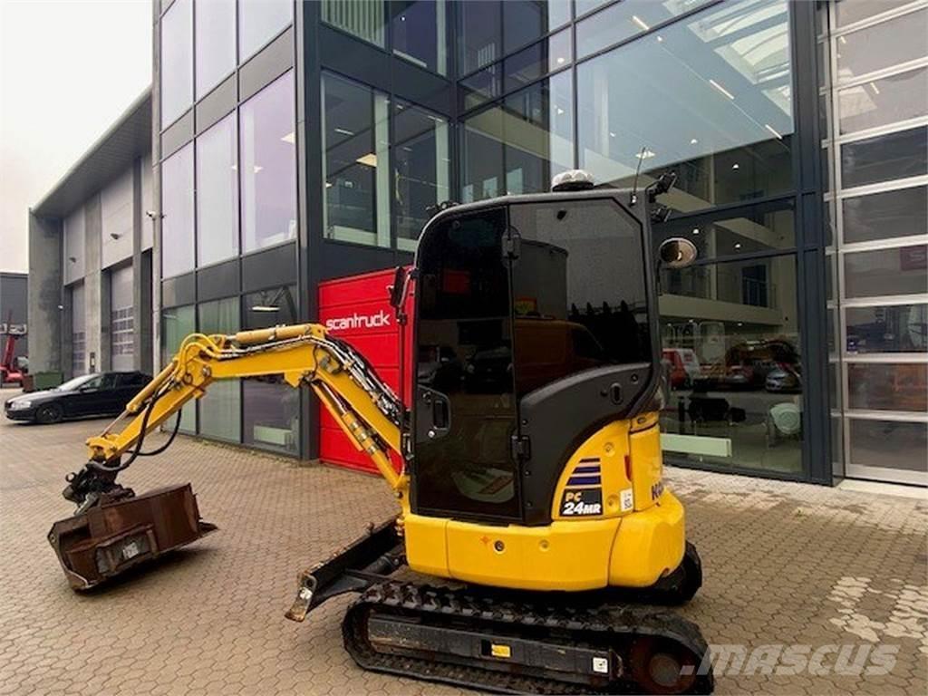 Komatsu PC24MR-5 Gravemaskiner på hjul