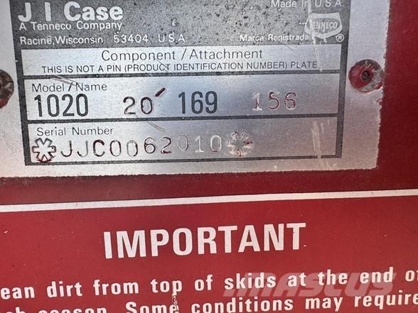 Case IH 1020 Hoveder til mejetærskere