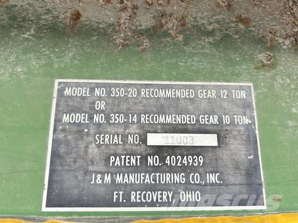 J&M 350-20 Sneglevogne