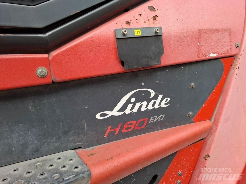 Linde H80D Diesel gaffeltrucks