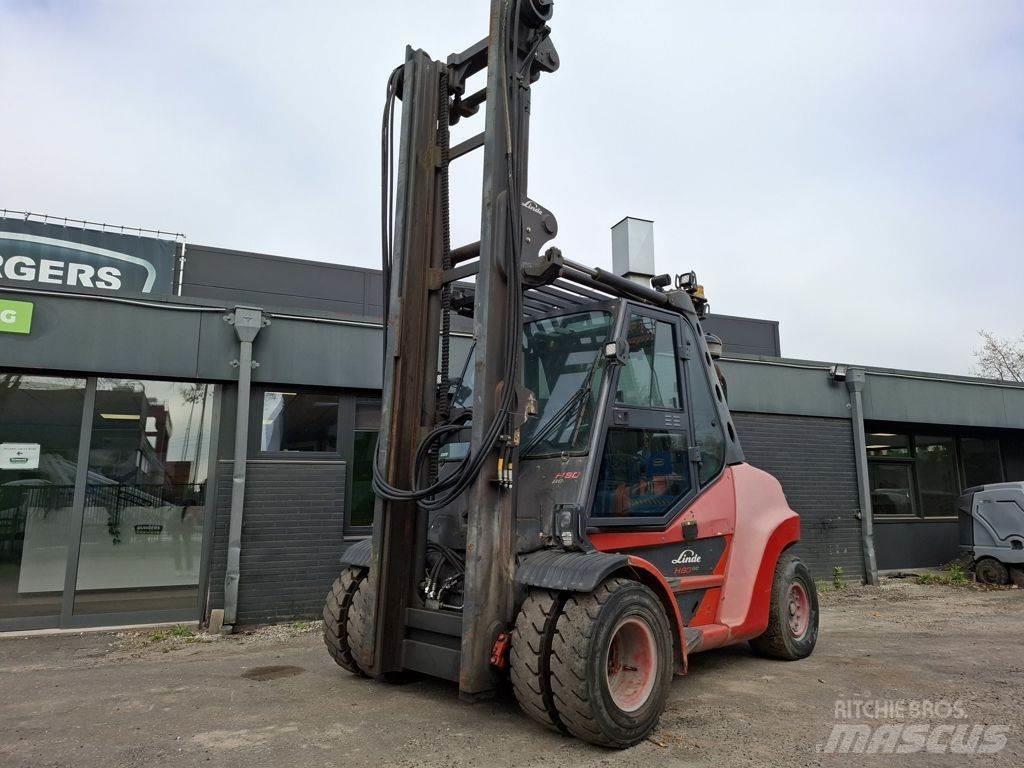 Linde H80D Diesel gaffeltrucks