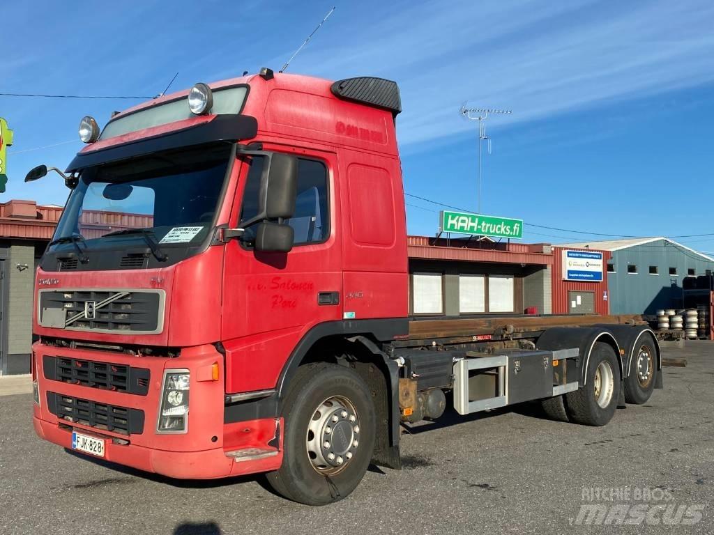 Volvo FM 13 440 Lastbiler med containerramme / veksellad