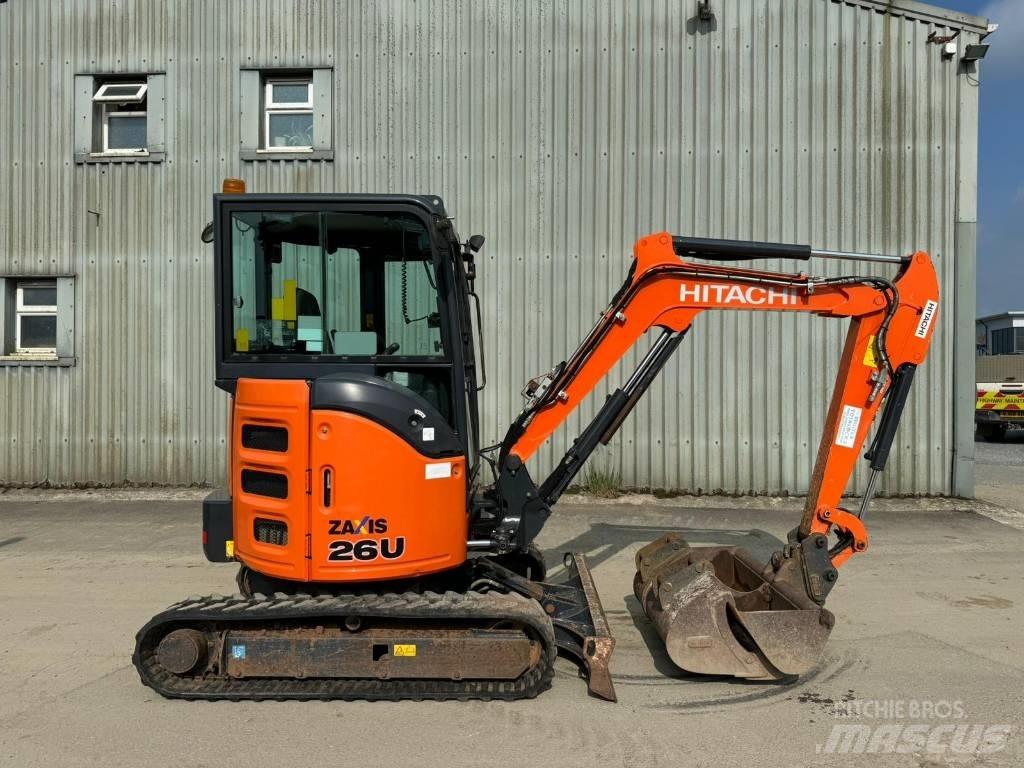 Hitachi ZX 26 U-5 Minigravemaskiner
