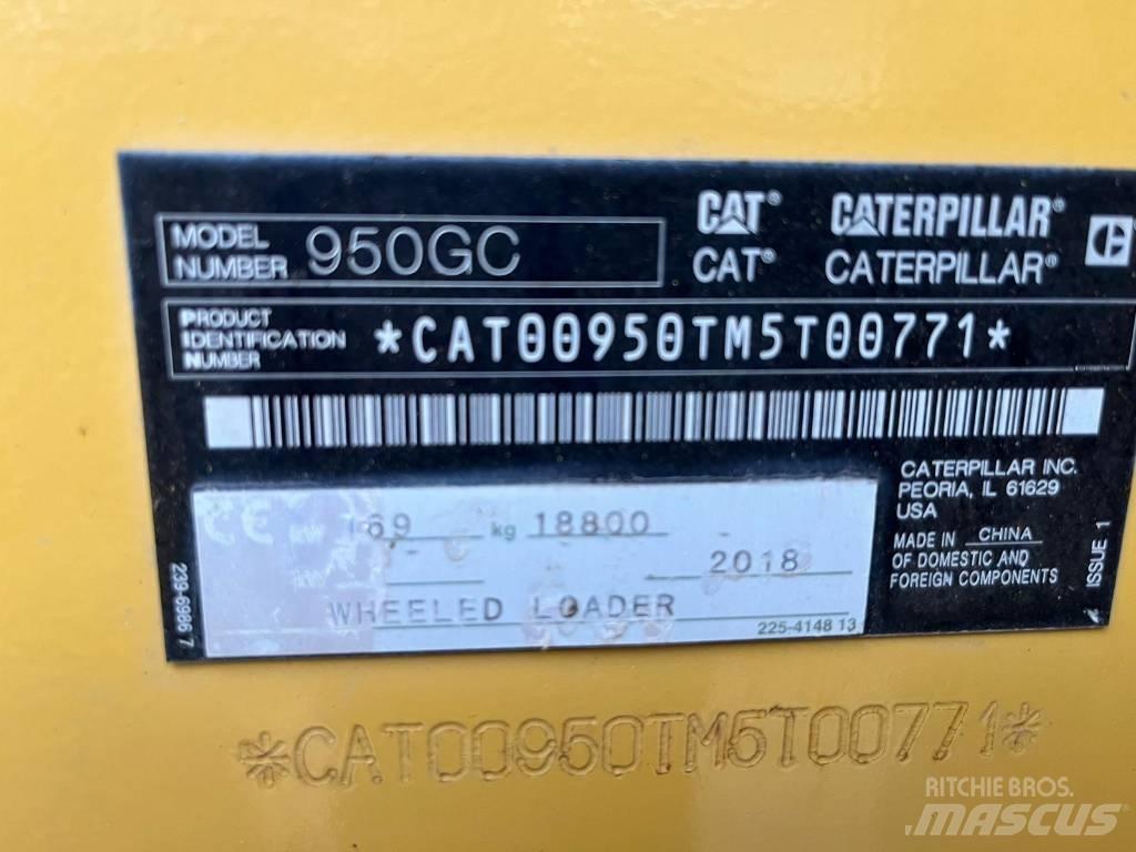 CAT 950GC Læssemaskiner på hjul