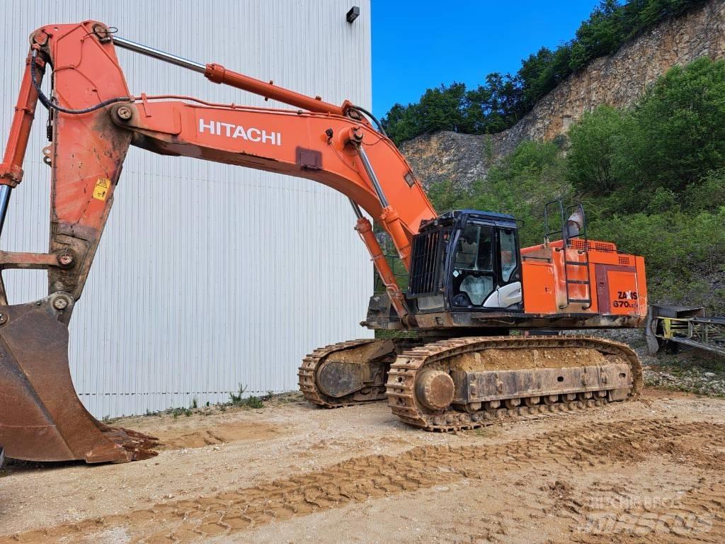 Hitachi ZX670ICH-5B Gravemaskiner på larvebånd