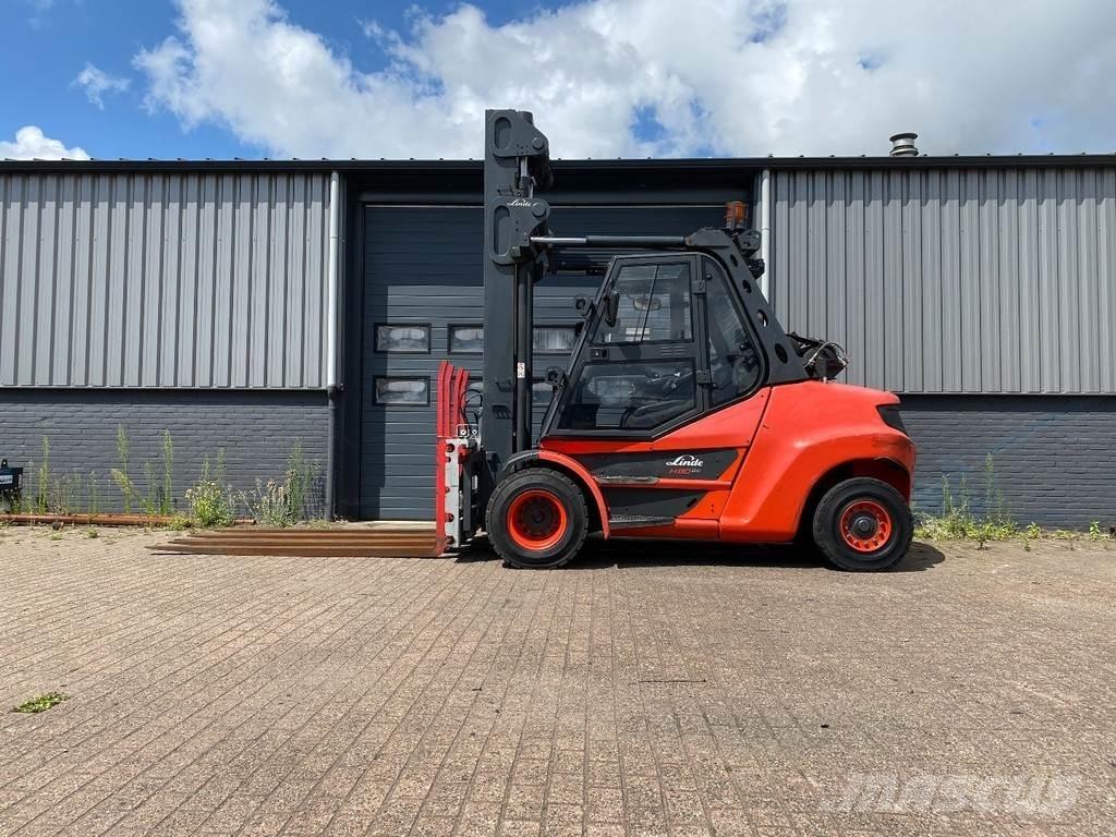Linde H80T-03/900 LPG gaffeltrucks
