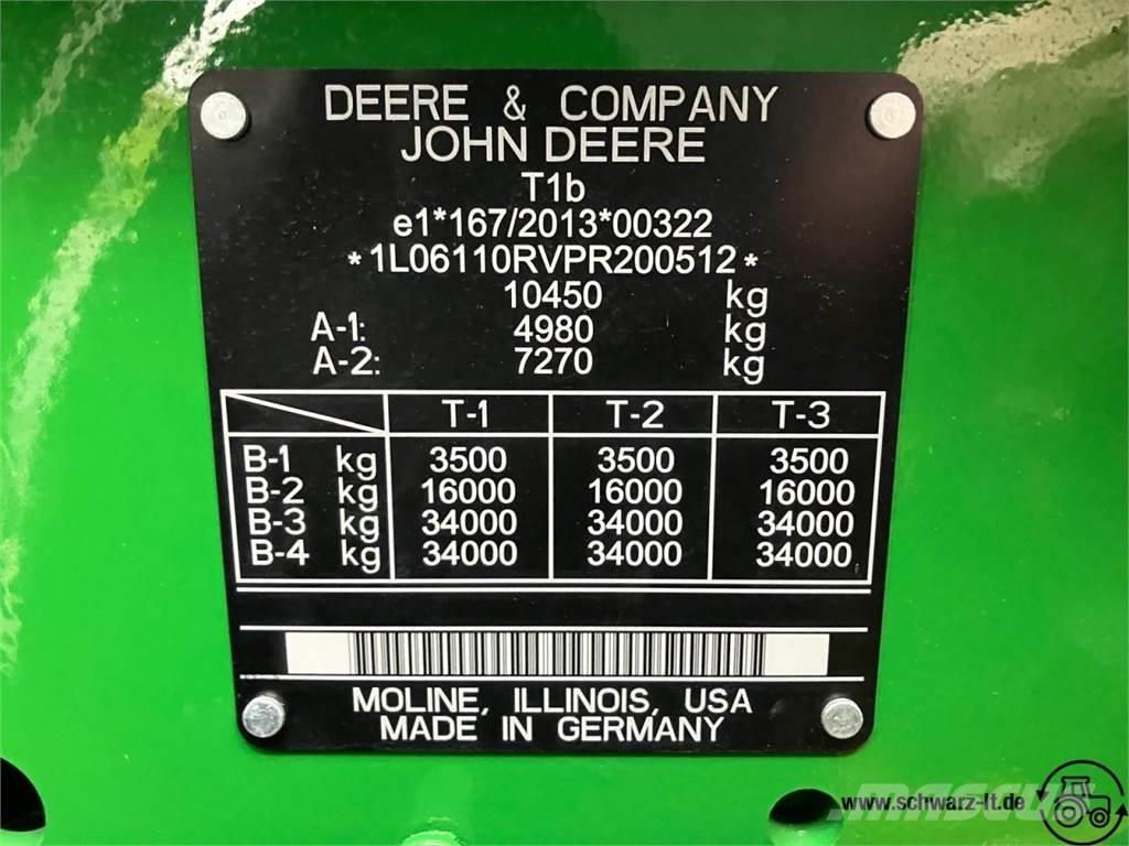 John Deere 6R 110 Traktorer