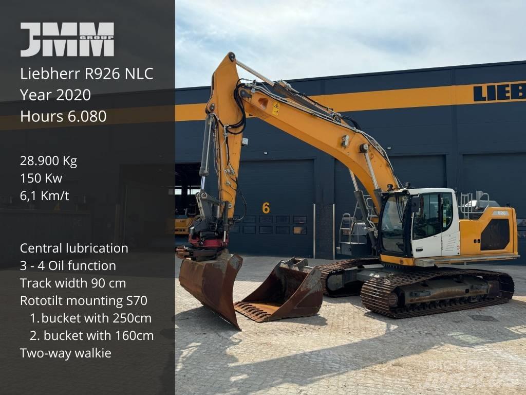Liebherr R926 Gravemaskiner på larvebånd