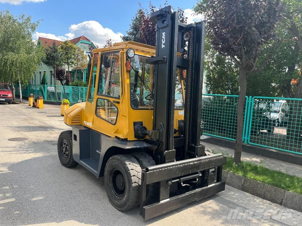 TCM FD60-9 V-2294 Diesel gaffeltrucks