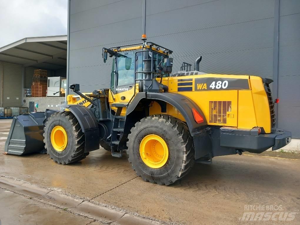 Komatsu WA480-8 Læssemaskiner på hjul