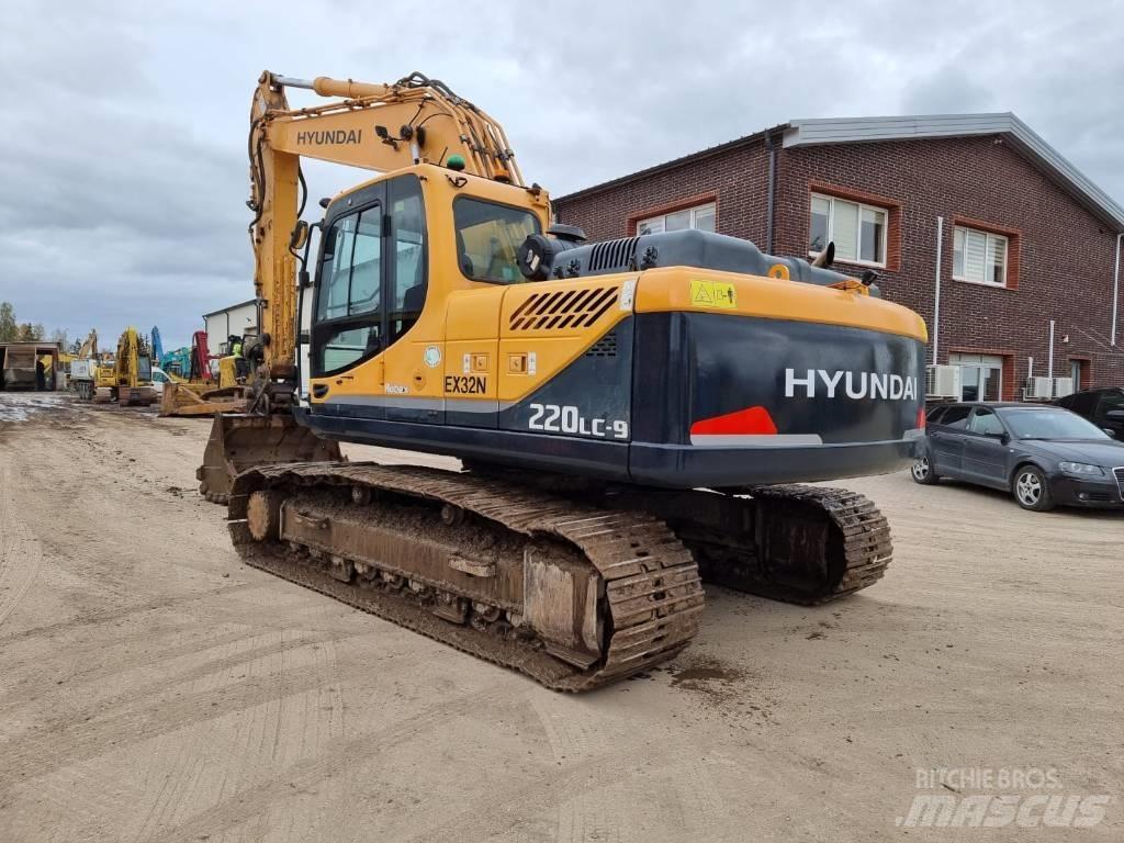 Hyundai R 220 LC-9 A Gravemaskiner på larvebånd