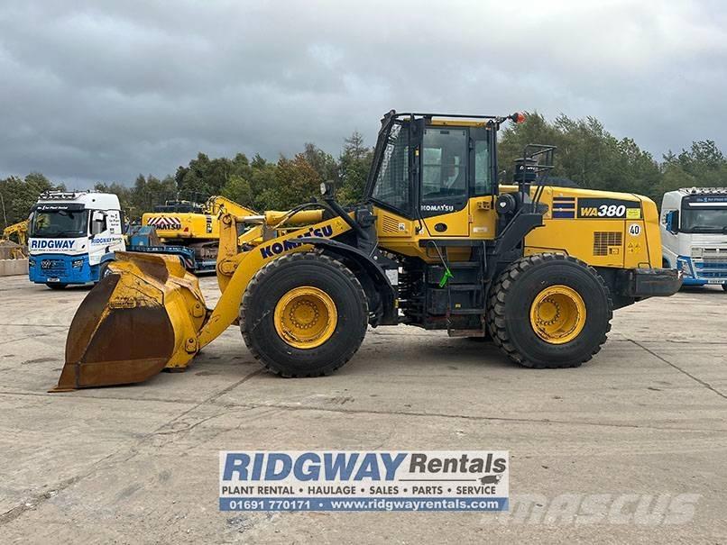 Komatsu wa380 Læssemaskiner på hjul