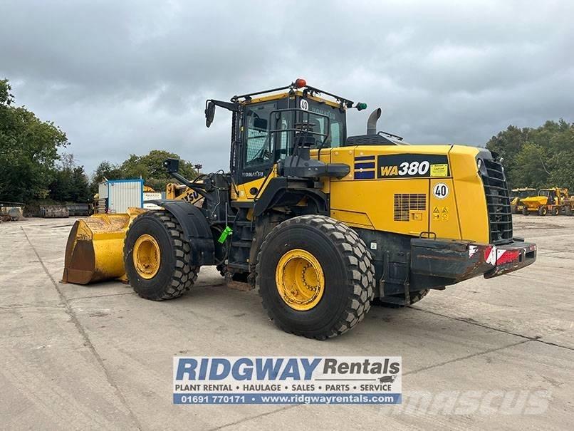 Komatsu wa380 Læssemaskiner på hjul