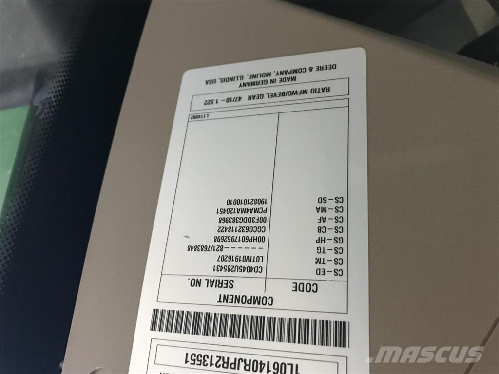 John Deere 6R 140 Traktorer