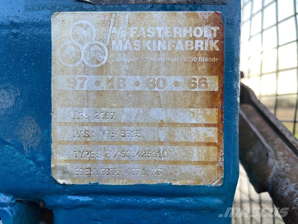 Fasterholt FM 4500 Vandingssystemer