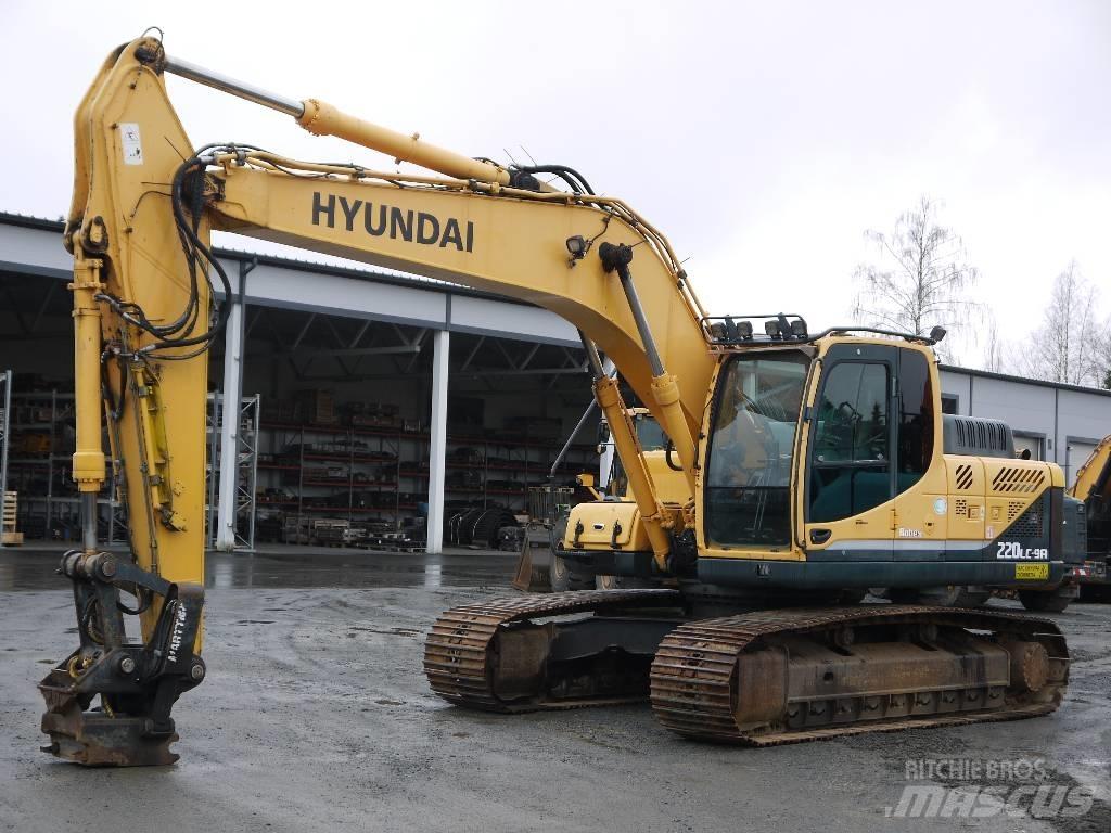 Hyundai R 220 LC-9A Gravemaskiner på larvebånd
