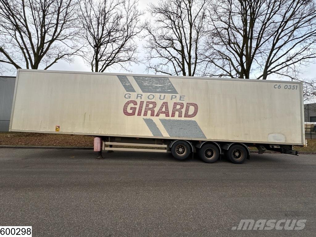 Samro gesloten bak Semi-trailer med fast kasse